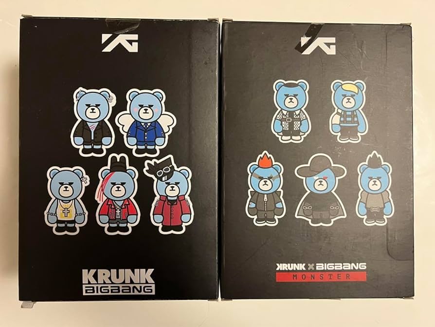 BIGBANG KRUNK ぬいぐるみ 10体セット Amazon.co.jp: KRUNK BIGBANG T.O.P 超BIGぬいぐるみ2 フリュー